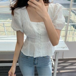 NWT Embroidery Blouse